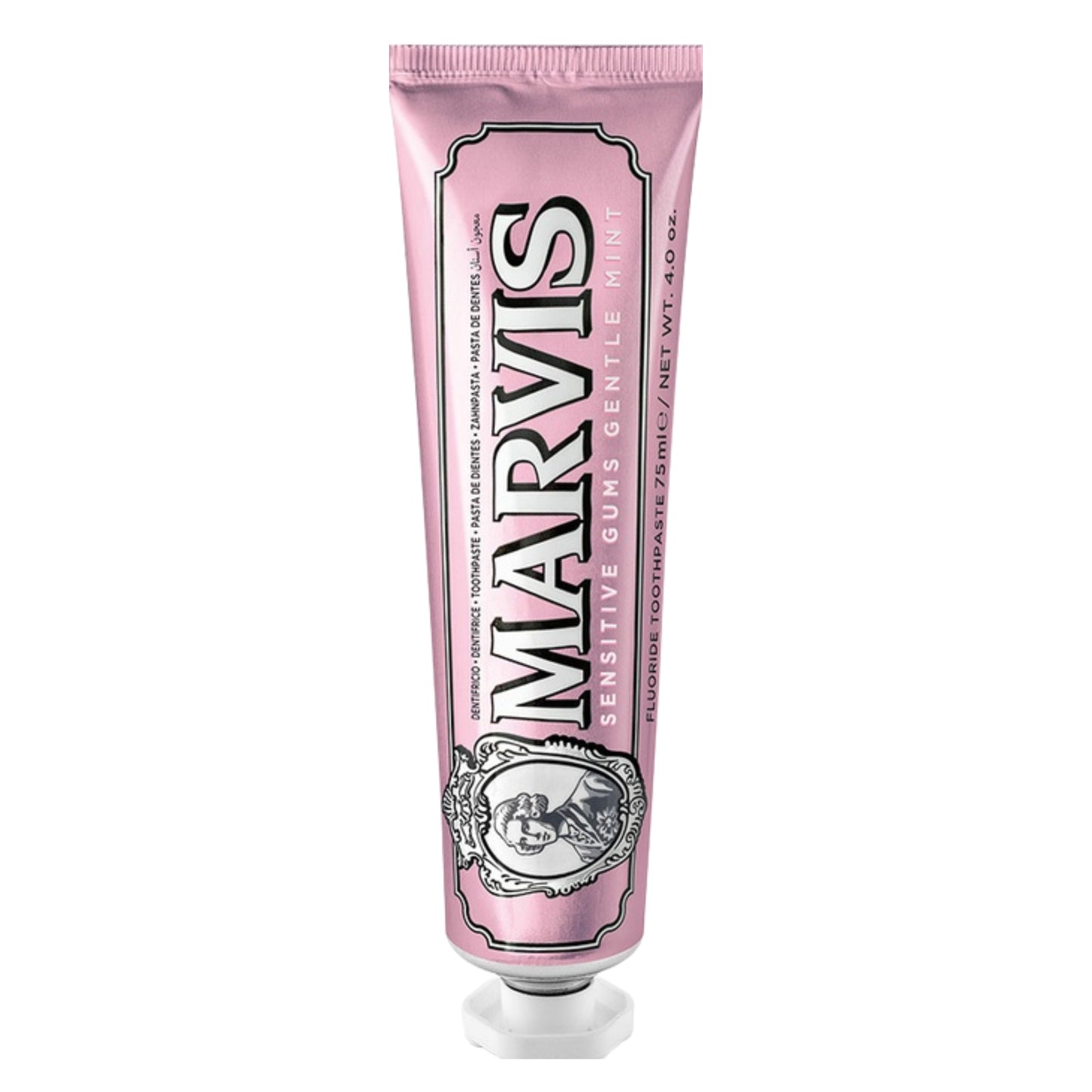 Marvis Sensitive Gums Gentle Mint 75 ml – tuba zubnej pasty s jemnou mätovou príchuťou