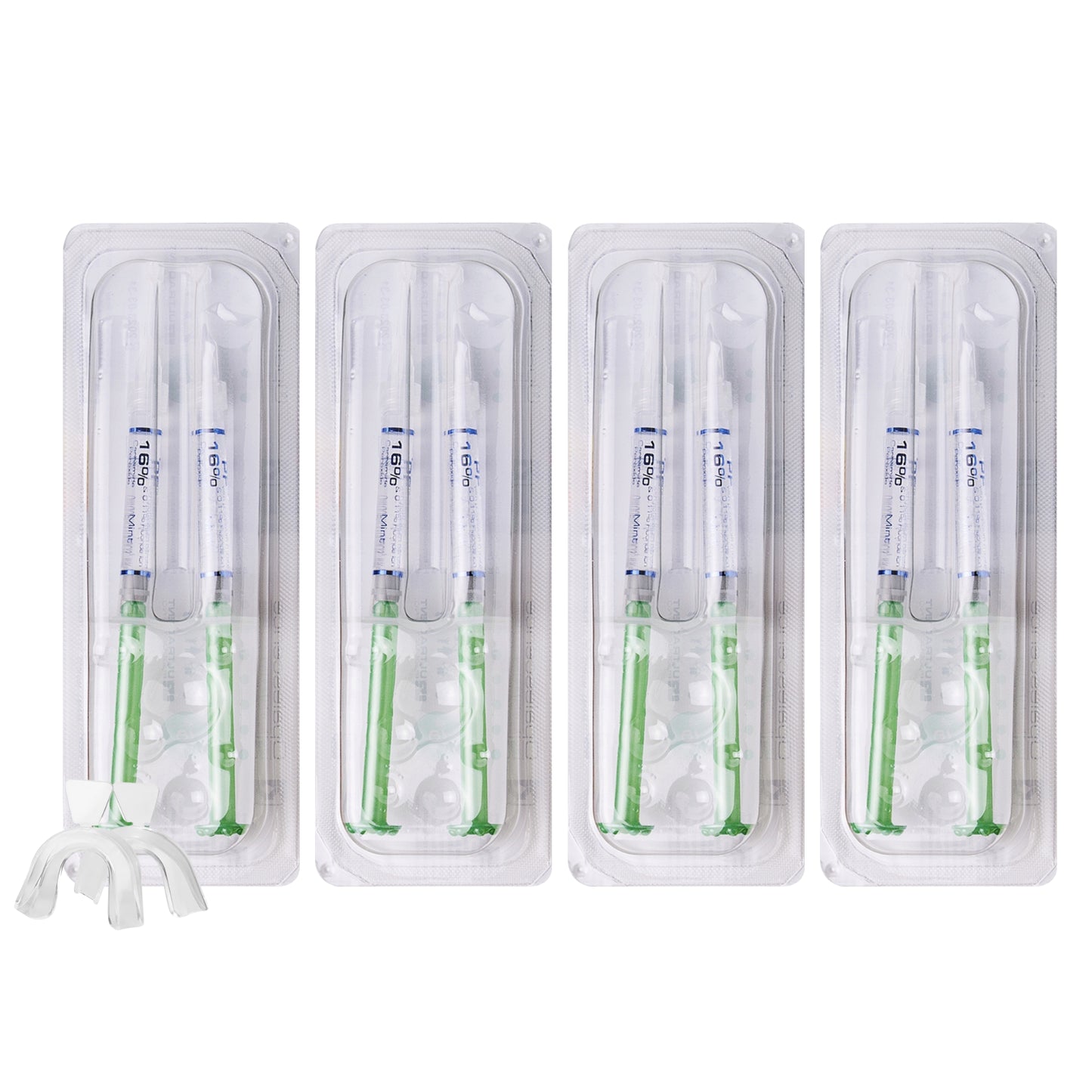 Bieliaci gél PF16% MINT (8 striekačiek)