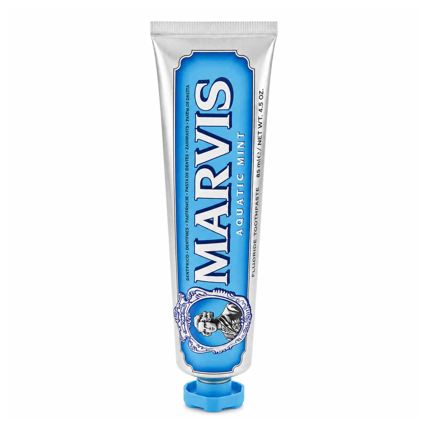 Marvis Aquatic Mint 85 ml – tuba zubnej pasty s osviežujúcou mätovou príchuťou