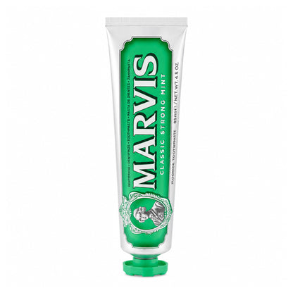 Marvis Classic Strong Mint 85 ml – tuba zubnej pasty s výraznou mätovou príchuťou