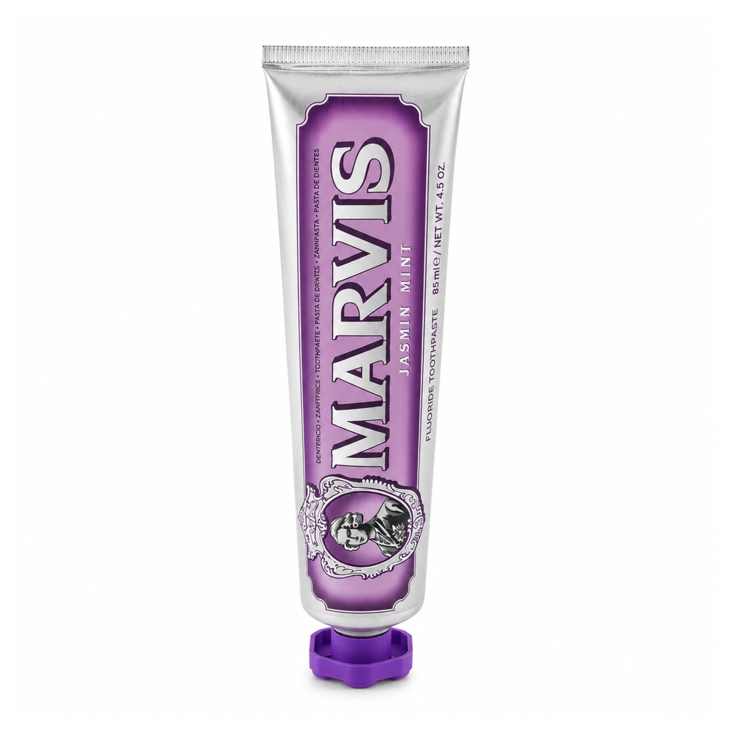 Marvis Jasmin Mint 85 ml – tuba zubnej pasty s príchuťou mäty a jazmínu