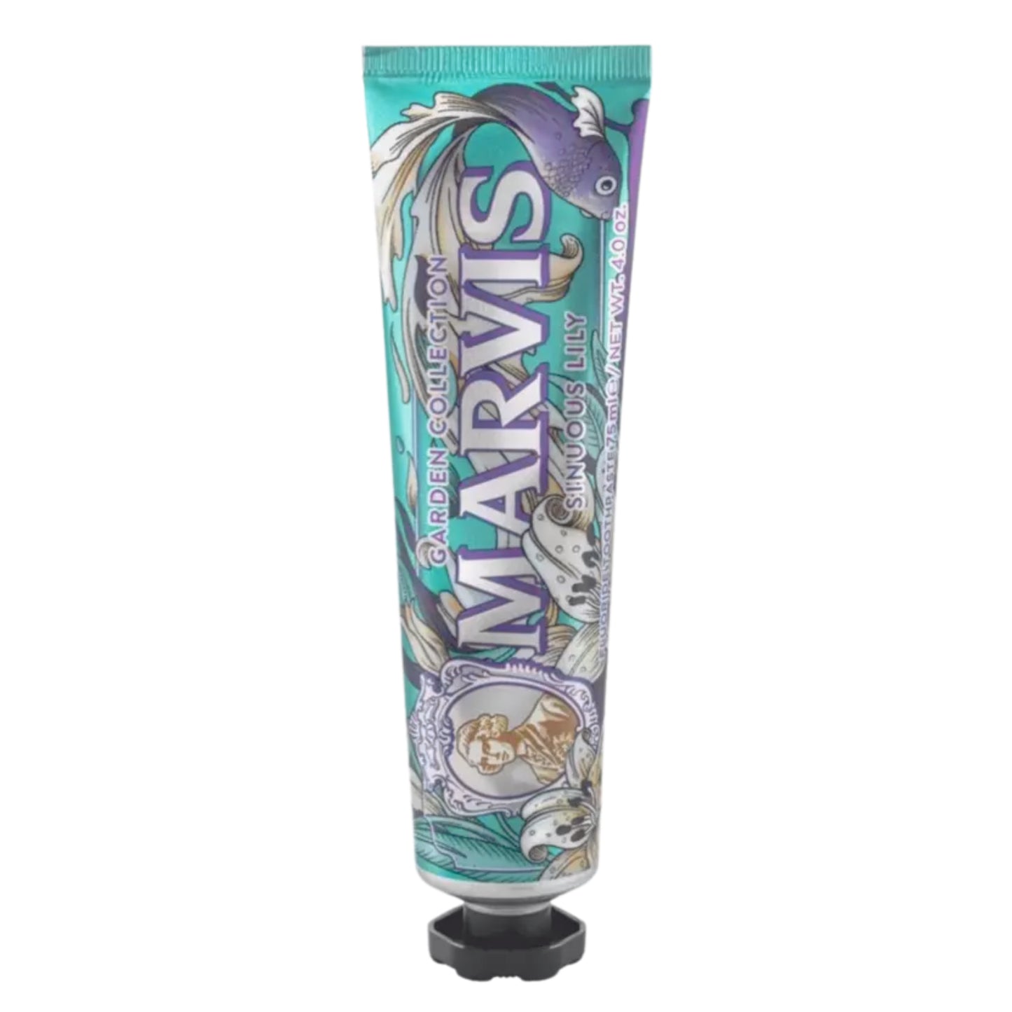 Marvis Sinuous Lily 75 ml – tuba zubnej pasty s jemnou arómou ľalie a osviežujúcou mätou