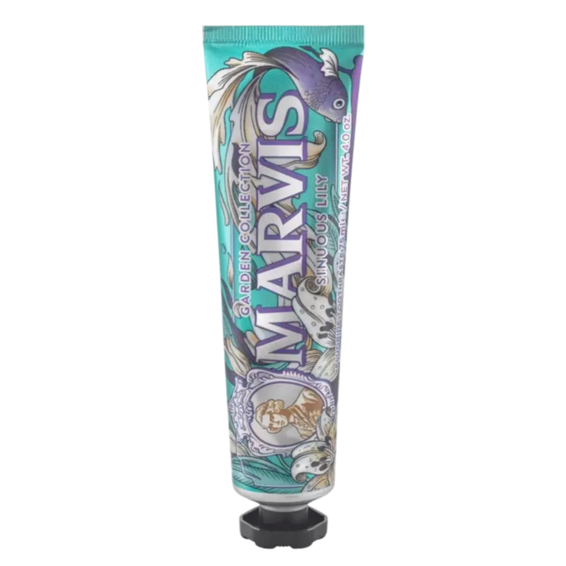 Marvis Sinuous Lily 75 ml – tuba zubnej pasty s jemnou arómou ľalie a osviežujúcou mätou
