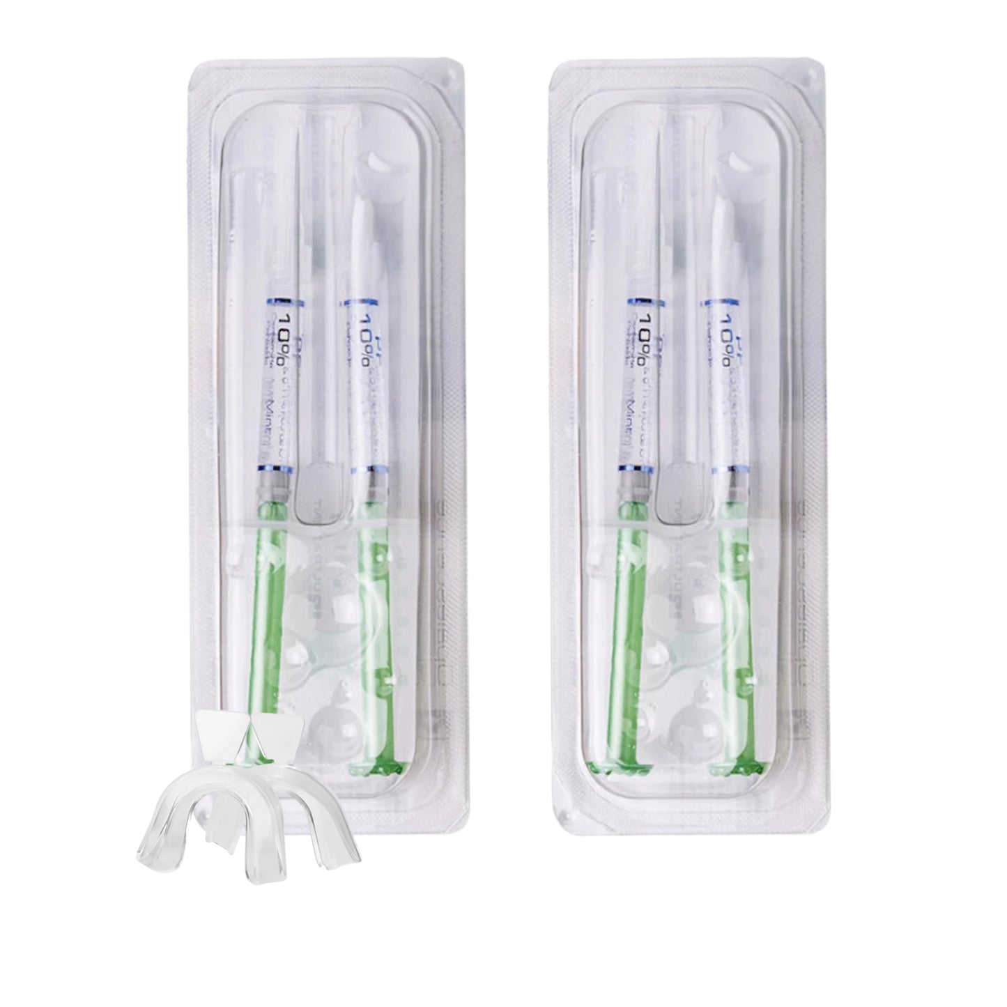 Bieliaci gél PF10% MINT (4 striekačky)